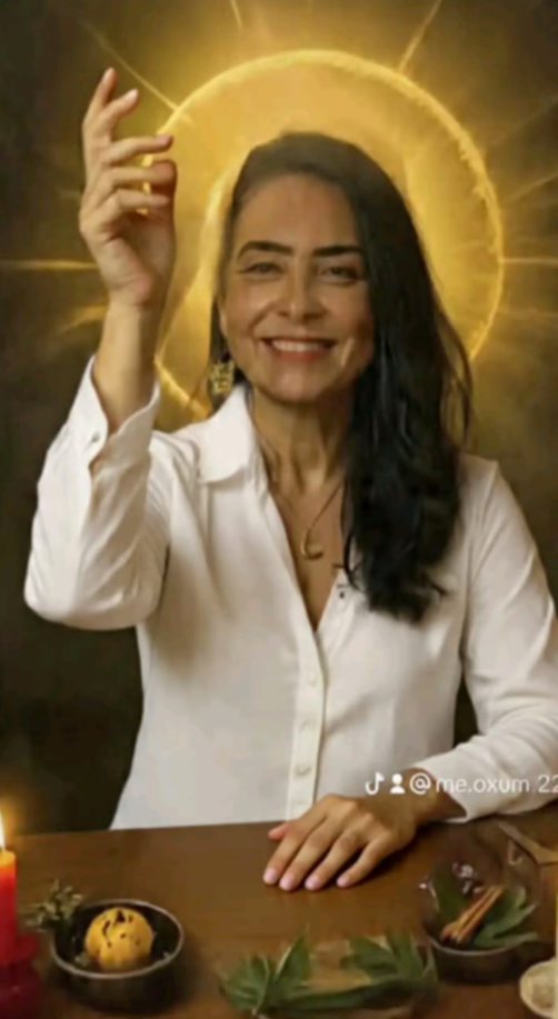 Retrato de Mãe Léa de Oxum